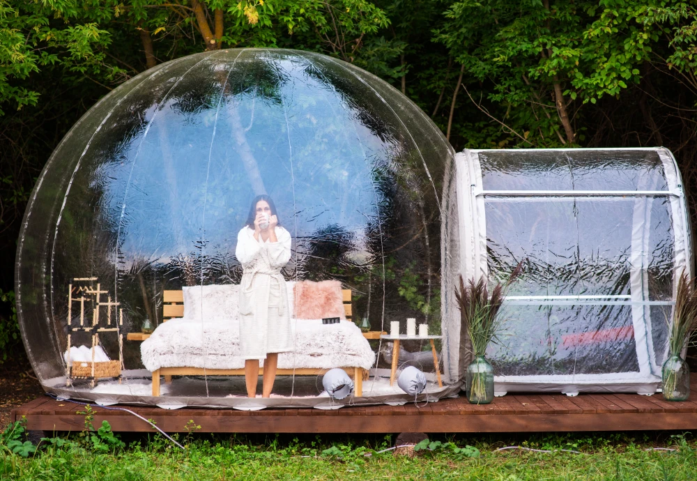 bubble tent outdoor